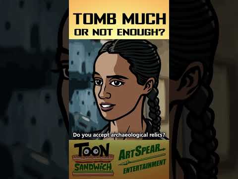 Tomb Raider peaked with this - TOON SANDWICH #funny #tombraider #gameplay #games #movie #parody thumbnail