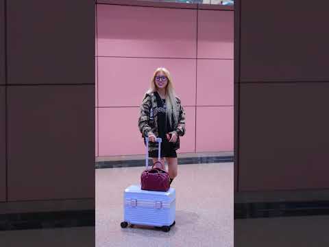金髮恩菲抵達台灣✈️ #20260517 #全恩菲 #전은비 #newtaipeiqueens #cheerleader thumbnail
