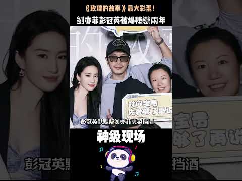 《玫瑰的故事》最大彩蛋！劉亦菲彭冠英被爆秘戀兩年，同居鐵證曝光，比電視劇更甜更震撼。#劉亦菲 #彭冠英 #人物故事 #Shorts thumbnail