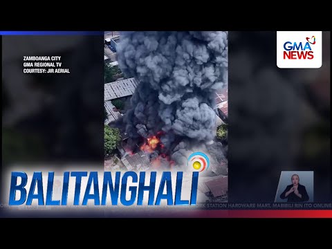 Pinarerentahang bodega, nasunog;  P23M halaga ng school supplies, iba pang paninda... | Balitanghali thumbnail