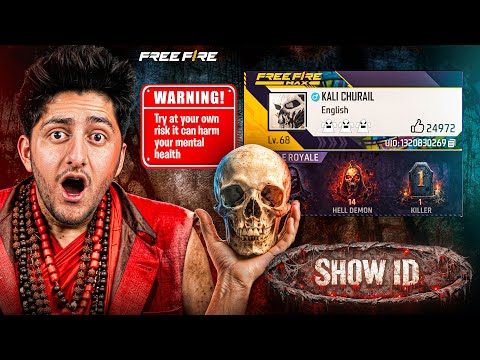 Reacting To Haunted Free Fire Accounts 💀 Most Rare Id Wins Rating 1 To 10 - Free Fire thumbnail