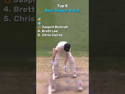 Top 5 Best Slower Balls! thumbnail