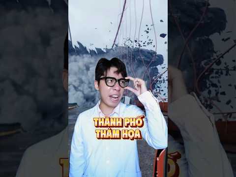 Lạc vào thành phố thảm họa #gozilla thumbnail