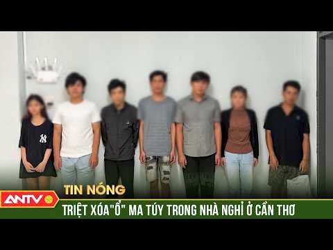 Bắt nóng 13 đối tượng tại “ổ” ma túy trong nhà nghỉ | ANTV thumbnail