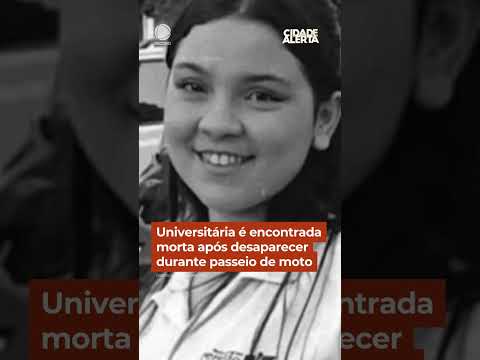 Universitária é encontrada morta após desaparecer durante passeio de moto #Shorts #CidadeAlerta thumbnail