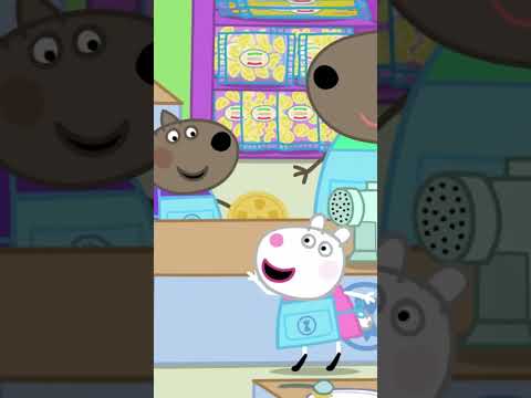 It's a Big Pasta FOOTBALL! ⚽️🍝 #peppapig #shorts thumbnail