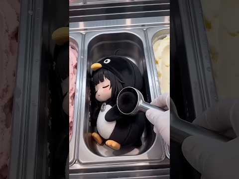 OMG - Chủ quán làm cây kem đáng sợ quá ??? #funny #shortvideo #cute thumbnail
