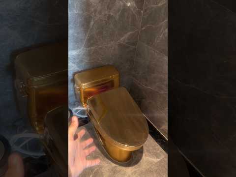 World's First 24 Carat Gold Toilet #freefire #shorts thumbnail