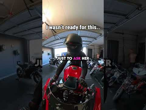 W Biker Mom Does Something Wholesome For Her Son @amburrlv. thumbnail
