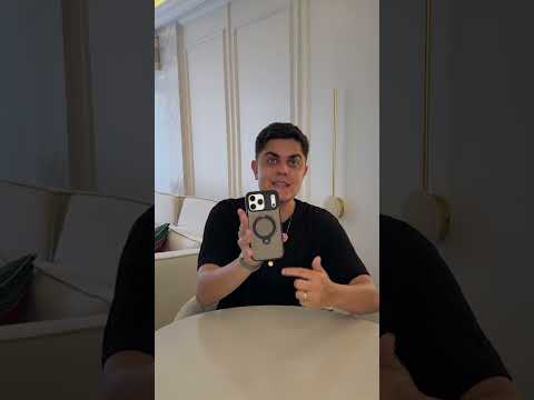 Capinha com suporte pro megasafe do Iphone! thumbnail