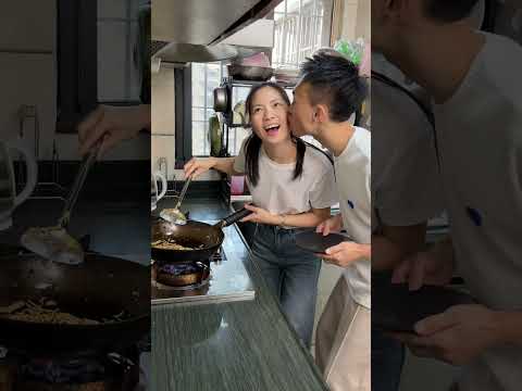 I was so immersed in joy that I forgot the spatula was hot. thumbnail
