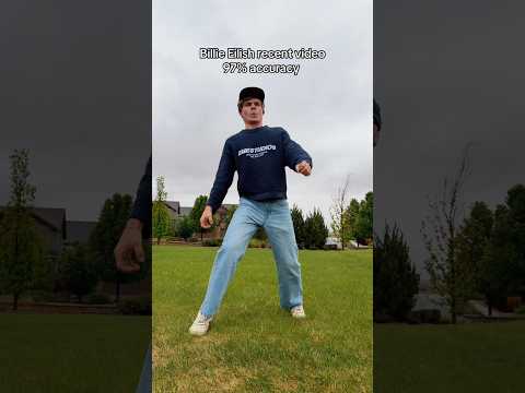 Billie Eilish recent video 97% accuracy 😂 thumbnail
