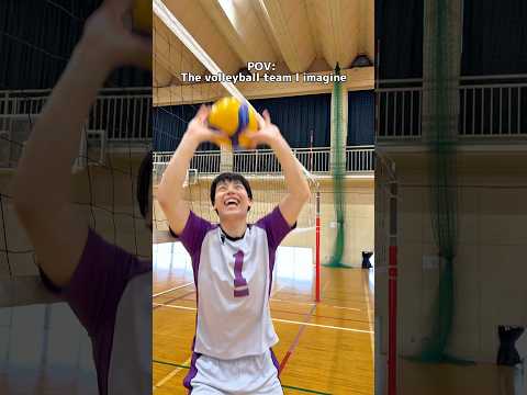 The volleyball team I imagined… vs reality 😂🏐 #volleyball thumbnail
