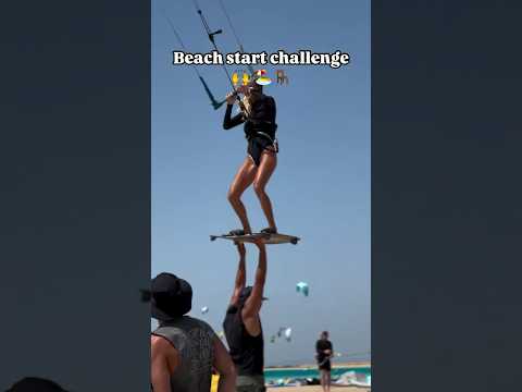 How to start your Kitesurfing session the right way! 👀🤯 @EllieDimitrovaa thumbnail