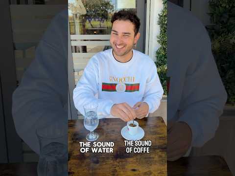 The sound of WATER vs COFFEE thumbnail