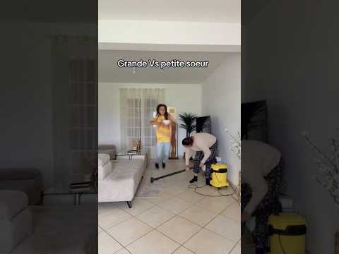Grande Vs petite soeur #shortvideo #humour #shorts #short thumbnail