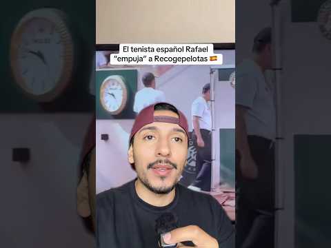El tenísta español Rafael “empuja” a Recogepelotas #sabiasque #curiosidades #shorts thumbnail