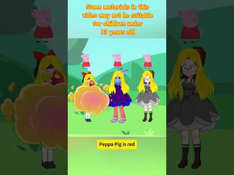 Peppa Pig Turns Blue! Check Out Her New Outfit! thumbnail