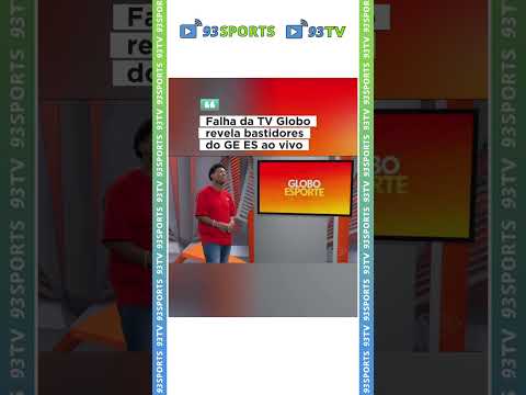 Uma falha rápida durante a transmissão ao vivo doGlobo Esporte no Espírito Santo thumbnail