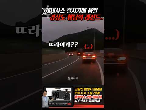 '아 놀래라! ㄸ라이가?' 제네시스 칼치기에 놀란 경상도 행님의 레전드 반응 thumbnail