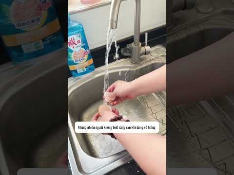 Đừng vội vứt vỏ trứng luôn sau khi dùng nhé thumbnail