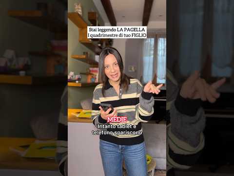 PAGELLA I QUADRIMESTRE: A voi come è andata? 😵‍💫😅 Fase elementari, medie o superiore? thumbnail