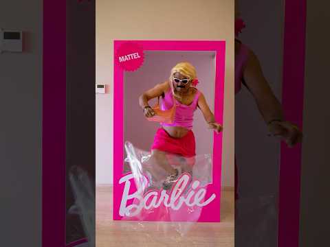 When Barbie enters the real world 💕💞 thumbnail