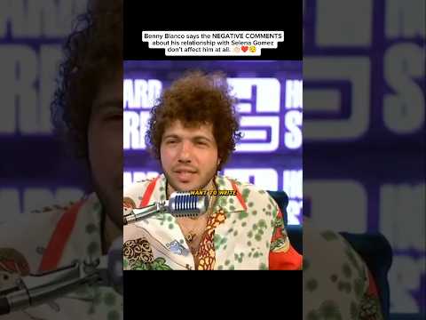 The way he answered was so calm and mature ???✨ #bennyblanco #selenagomez #fyp thumbnail