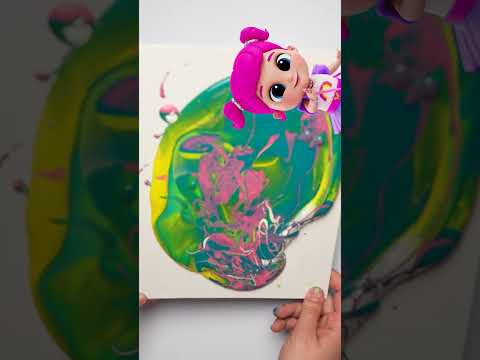 Mezclamos pintura 🎨 #BebéJuan #LittleAngelEspañol #Pintura thumbnail