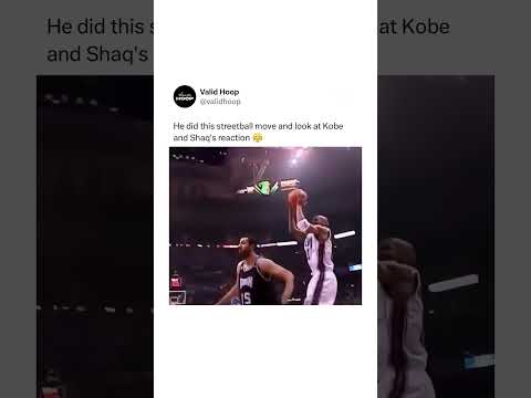 Look at Kobe and Shaq's REACTION to this move 🤯 thumbnail