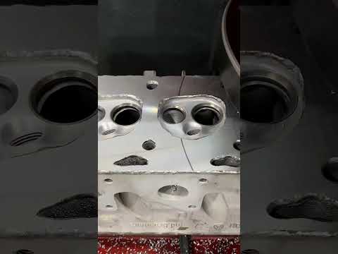 Saving a VW EA111 Cylinder Head With Weld Fill! #shorts thumbnail