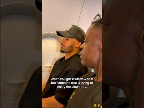 WHEN YOU GOT THE WINDOW SEAT BUT THIS HAPPENS… 👀 thumbnail