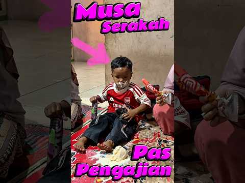 Musa serakah pas Pengajian #comedy #minivlog #anakdesa #eskrim #ngamuk thumbnail