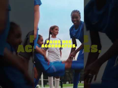 Toutes en jeu !  #football #foot #fff thumbnail