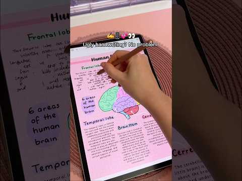 Ugly handwriting? No problem 👀 | digital note taking | galaxy tab thumbnail