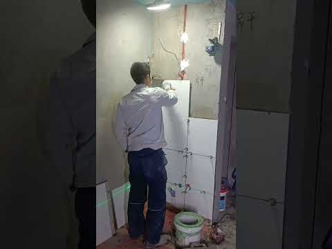 Tile installation P8755#shorts thumbnail