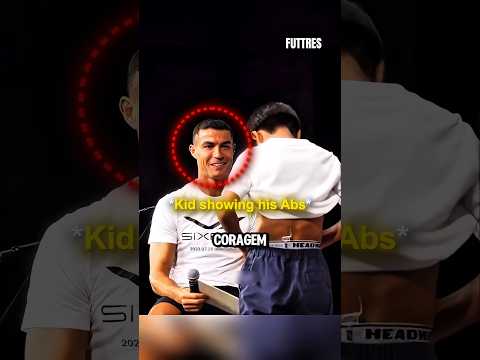 Esse garoto teve a coragem de desafiar o Ronaldo ?? thumbnail