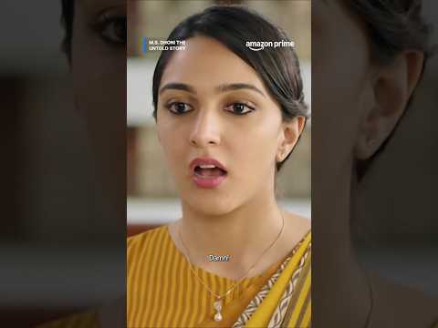 Kiara Advani says SORRY to Sushant Singh Rajput in M. S. Dhoni 💙 #primevideoindia #movie #trending thumbnail