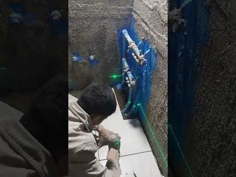 Tile installation P8751#shorts thumbnail