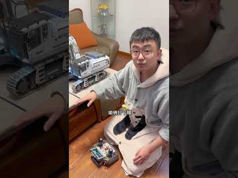 这是什么原理#挖掘机#模型 thumbnail