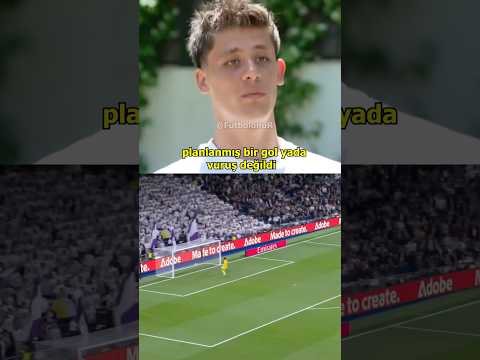 Arda Güler Orta Sahadan Attığı Golü Anlatıyor thumbnail