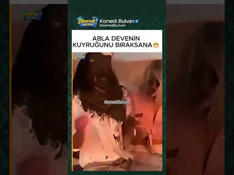 Abla devenin kuyruğu ile neden oynuyorsun😂 #shorts #komikyorumlar thumbnail