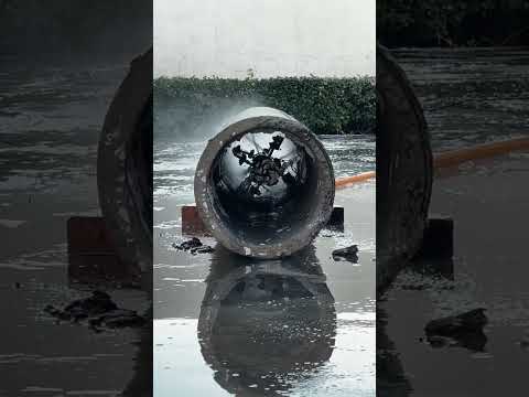 The process of pipeline circulation unblocking- Good tools and machinery make work easy thumbnail