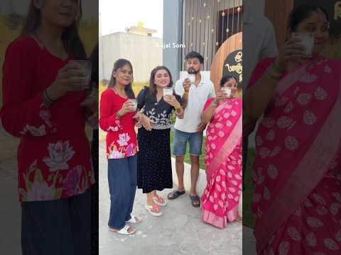 लस्सी बनाई मैंने🥛🥳 #youtubeshorts #shorts #viralvideo #summer @K@Kajalsoni_vlogs thumbnail