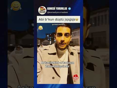 ARKANDAKİNİ ARKADAŞIN SANARAK YAPTIĞIN O HAREKET ? #shorts #komikyorumlar thumbnail