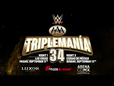 Triplemania 34 will take place Sept.11 in Las Vegas and Sept. 13 in Mexico City thumbnail