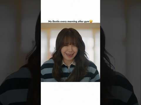 My bestie every morning after gym😂 | Pump Up the Healthy Love Romantic Scene #shortsfeed #fy thumbnail