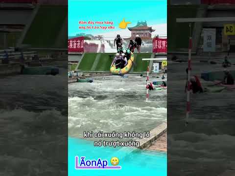 Người tí hon chèo xuồng 😁 #laonap thumbnail