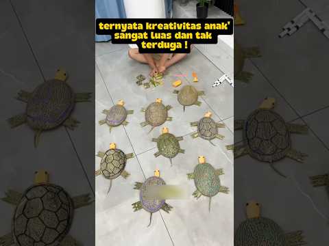 ternyata kreativitas anak' itu sangat luas #deramachina #sekedarhiburan #videoshort #video thumbnail