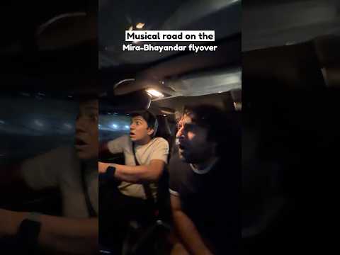 Musical road in Mumbai?! | Manish Kharage #shorts thumbnail